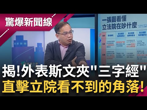 "財劃法鬧劇" 大法官人選下周登場 竟有百慕達運作成謎? 驚傳藍營恐全數封殺!? 藍包圍枉死裡踹 竟還有最後招數... │【驚爆新聞線】20241224│三立新聞台