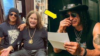 Slash Reads Ozzy Osbourne’s Last LETTER — And Can’t Hold Back the TEARS