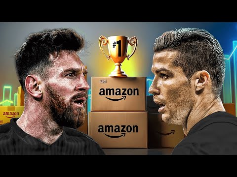 Messi o Rolando - Quien vende mas en Amazon