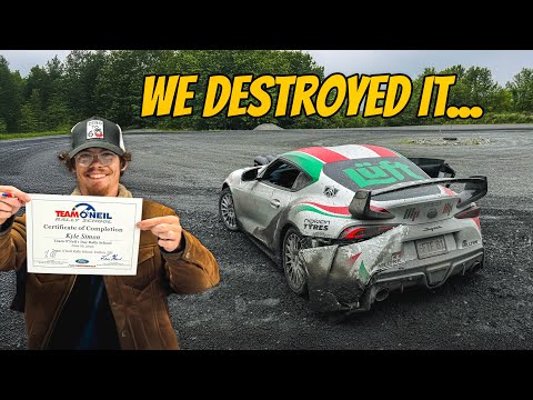 Breaking my Rally Supra…