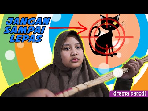 Rumah berantakan gara-gara kucing - Drama Parodi Azka dan Mecca