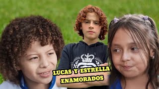 LUCAS Y ESTRELLA ENAMORADOS, RIZOS LLORA DE TRISTESA Y SE PONE CELOSO 