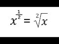 Understanding Radicals and Rational Exponents