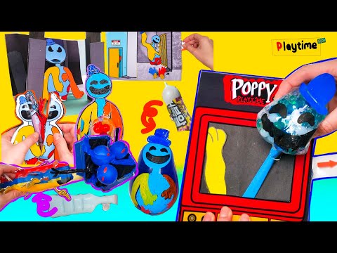 PAPER DIY♥POPPY PLAYTIME CHAPTER4 DOEY GAMEBOOK+ MAKING DOUGH MAN DEOY!!!???SQUISHY파피플레이타임 게임북&도이