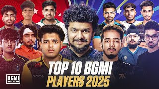 Top 10 BGMI Player 2025 ft. Jonathan, Punk, Spower And Admino