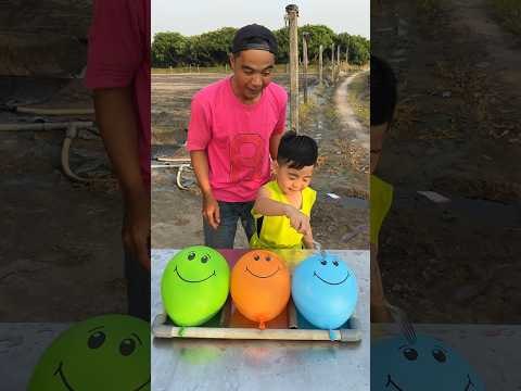 Test the strength of the balloon