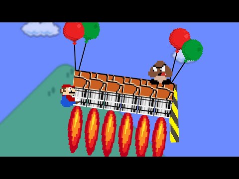 Every time Mario jump, he gets BAD LUCK!