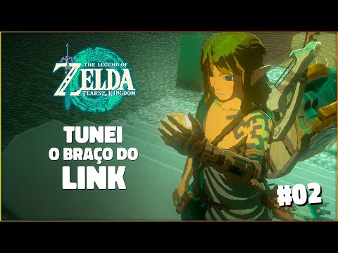 O DIA QUE TUNEI MEU BRAÇO COM ALTOS PODER EM ZELDA TEARS OF THE KINGDOM NO SWITCH 2