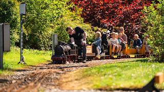 Sommerliches Andampfen bei der Minibahn in Emden | Andampfen 2025