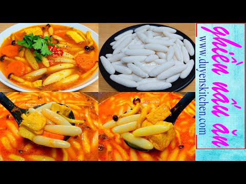 Bánh Canh Vò Sâu Kiểu Huế Nấu Chay Màu Tự Nhiên By Duyen's Kitchen | Ghiền nấu ăn