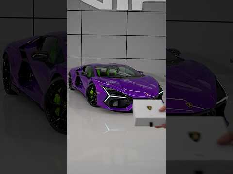 ASMR of Lamborghini Revuelto 2024 (sound on!)