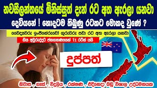 නවසීලන්තයේ මිනිස්සුත් දැන් රට අත ඇරලා යනවා - දෙවියනේ ! හොදටම තිබුණු සුපිරි රටකට මොකද වුණේ ?