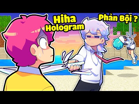 HIHA HOLOGRAM PHẢN BỘI BẮT CÓC YUMMIE TRONG MINECRAFT*HIHA HOLOGRAM BẮT YUMMIE 😱😭