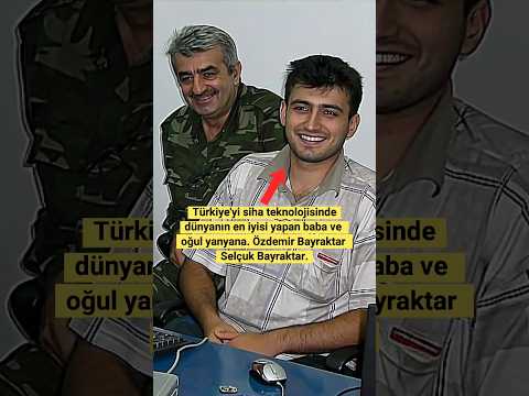 SELÇUK BAYRAKTAR İLE BABASI ÖZDEMİR BAYRAKTAR. #selçukbayraktar #shorts #keşfet