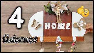 4 ideas para decorar tu casa con reciclaje - MANUALIDADES PARA EL HOGAR - Crafts for the home