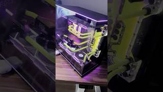 Custom hard loop water cooled pc