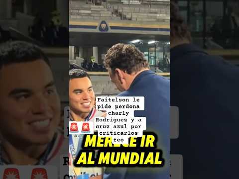 Faitelson llorando pide perdón a charly