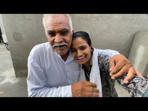 काफी दिनों बाद मिले हम दादा जी से  @Priyankahardwork  @poojapriyankaofficial786 