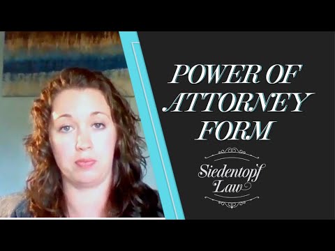 Video: Signing the New Georgia Power of Attorney Form