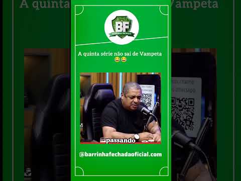 Esse Vampeta, sei não! 😂  #futebol #loucosporfutebol #resenhando #resenha