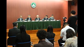 【新聞局】黃少澤主持2025年上半年罪案統計及執法工作數據簡報會