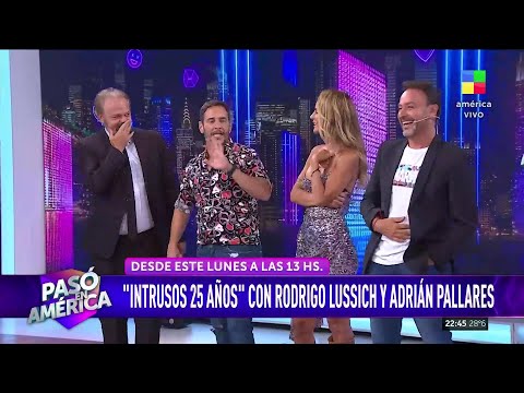 🔥 RODRIGO LUSSICH y ADRIÁN PALLARES se preparan para "INTRUSOS 25 AÑOS"