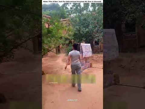 Unbelievable this girl s house is very beautiful even though it is a raw house 😱    shortvideo