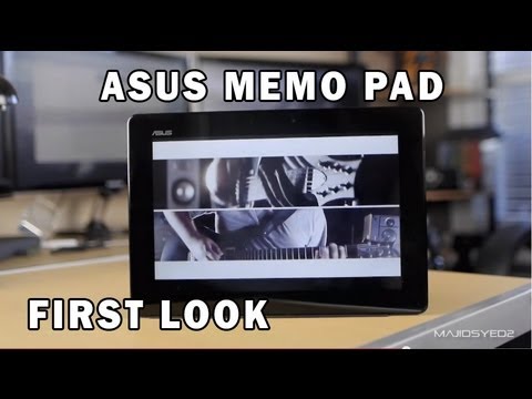 (ENGLISH) Asus Memo Pad Smart 10 Unboxing  & First Look