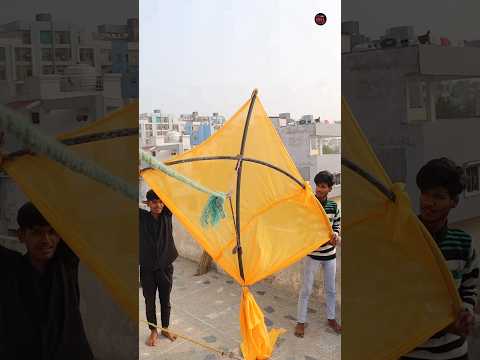 Big Kite In Makar Sankranti 2024🪁😂 #shorts #makarsankranti #kite #kitefestival