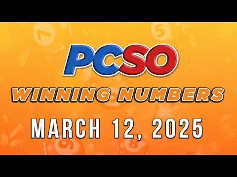 P124M Jackpot Grand Lotto 6/55, 2D, 3D, 4D, and Megalotto 6/45 | March 12, 2025