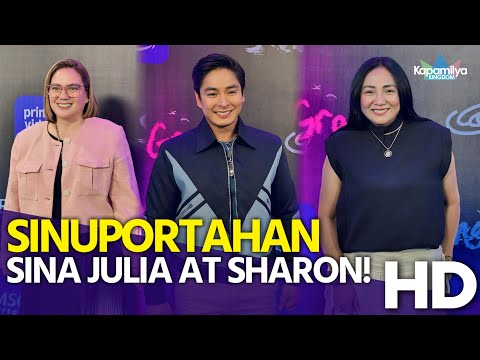 Coco Martin at ibang Kapamilya stars, sinuportahan ang Saving Grace ni Julia Montes at Sharon Cuneta