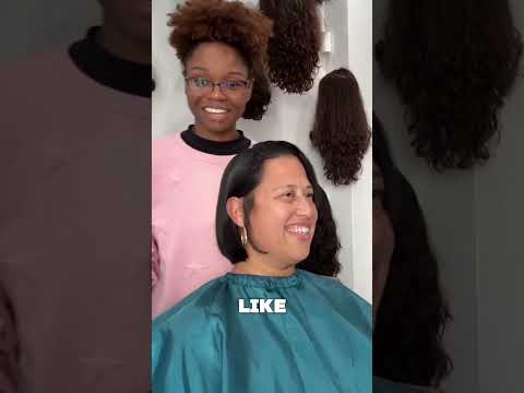 She cut off her hair and made it into a WIG