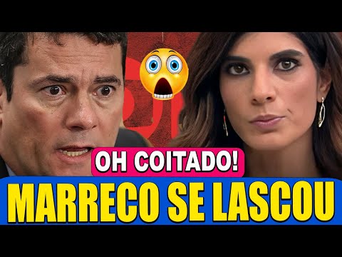 SÉRGIO MORO DESMASCARADO CARA A CARA AO VIVO NA GLOBO, ANDRÉIA SADI ACABOU COM MARRECO!