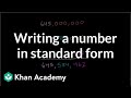 Understanding Large Numbers in Standard Form
