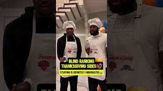 Knicks blind rank thanksgiving sides🦃