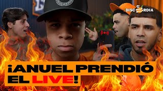 El live de Anuel prende en fuego el género 🔥 | Tiraera a Bryant Myers y Midnight