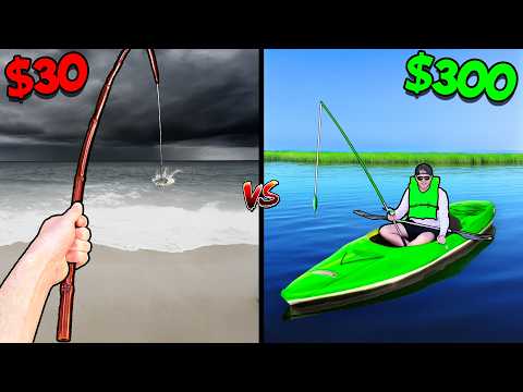 $30 vs $300 Saltwater Budget Fishing Challenge
