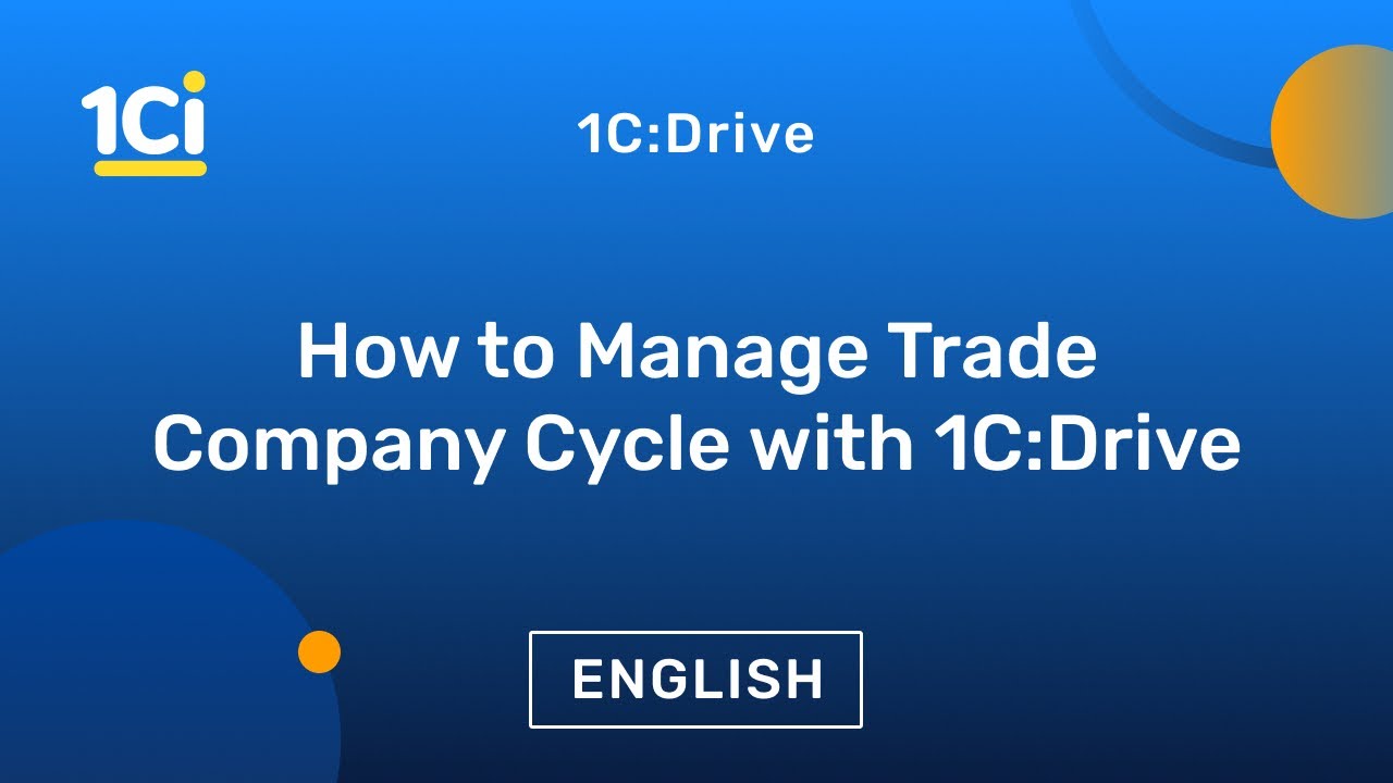 How to Optimize Operating Cycle of a Trade Company with 1C:Drive ERP | 2/26/2021

Learn how small and medium-sized trade companies can easily manage their purchases, sales, price lists, and analyze financial ...