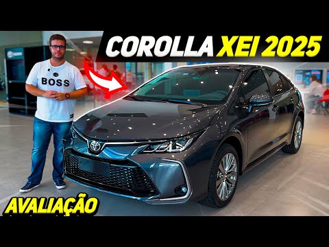 NOVO TOYOTA COROLLA XEI 2025 EM DETALHES