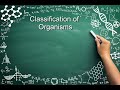 Classification of Organisms and Evolutionary Concepts