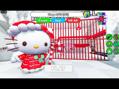 ❄️ CHRISTMAS KITTY'S PRISON RUN! (Obby)