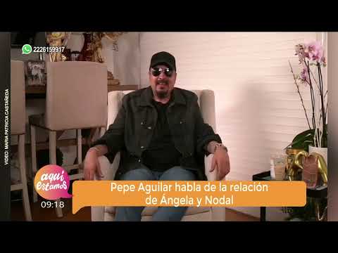 Pepe Aguilar revela detalles del matrimonio de Ángela Aguilar y Cristian Nodal 👀