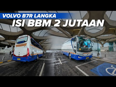 BUS YANG GA KENAL BARCODE SOLAR | Bandara YIA ke Garasi Sistrans Volvo B7R Euro 5