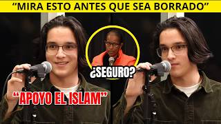 Mira como le cambia la cara a estudiante después de saber lo que el Islam le haría