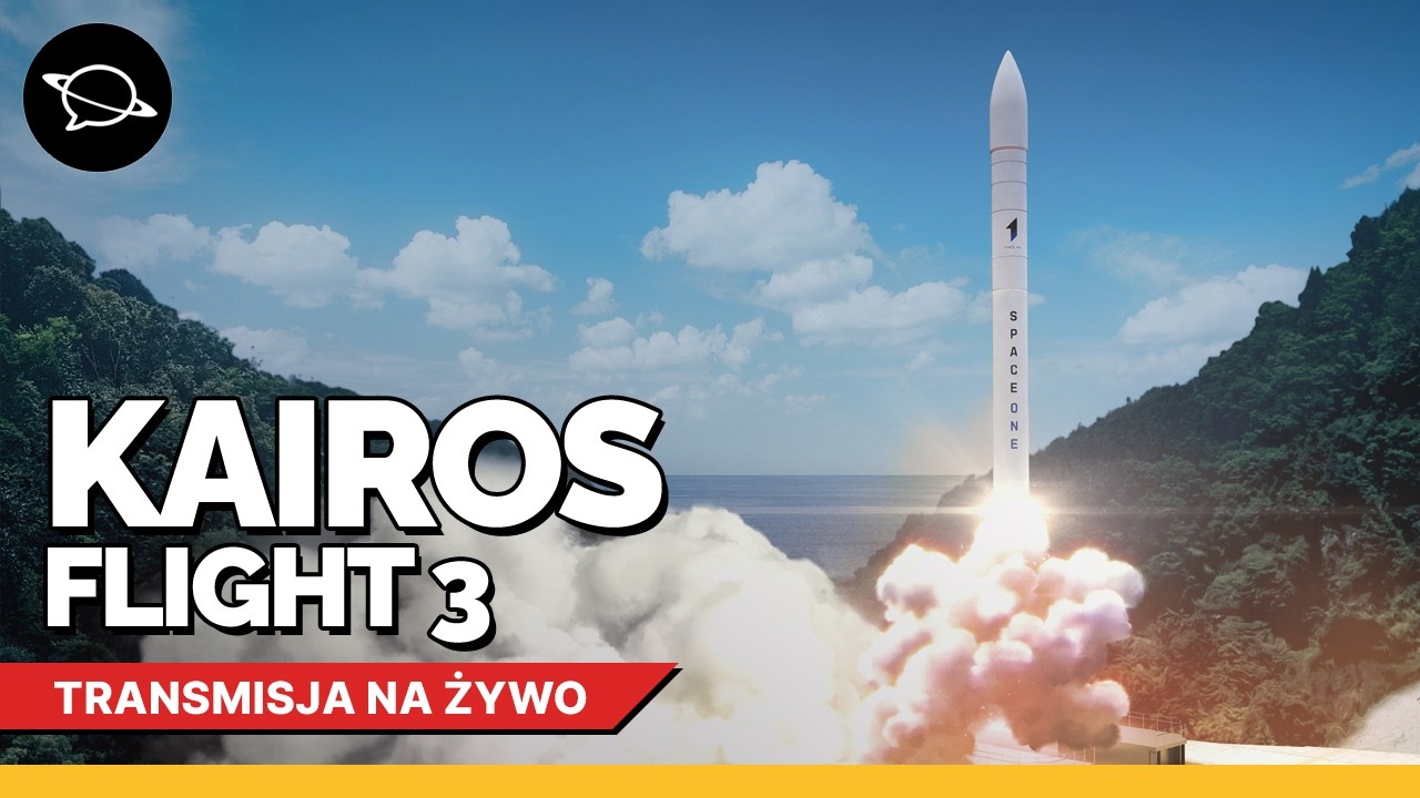 🔴 Trzecia próba orbitalna rakiety KAIROS! | Rising Hope Star (2. podejście)