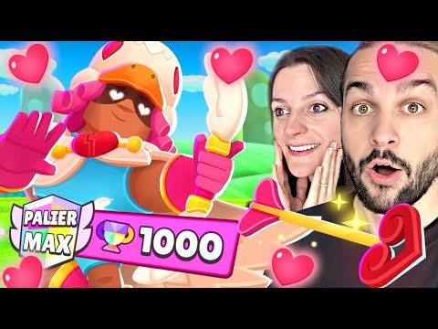 C'EST L'AMOUR SUR BRAWL STARS ! ( On continue le Rush Palier Max )