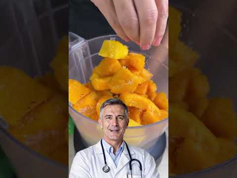 🍦✨ “FAÇA SORVETE DE MANGA COM 2 INGREDIENTES! Sorveterias NÃO querem que você saiba! #shorts
