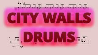 City Walls - Twenty One Pilots - Drums Sheet Music