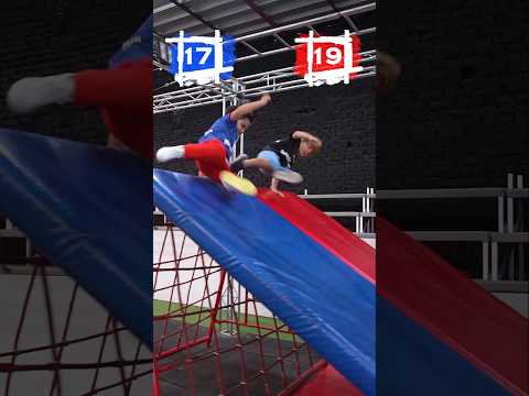 NIÑOS PEQUEÑOS LA ROMPEN EN EL CIRCUITO DE OBSTÁCULOS #shortvideo #shortsfeed #lapistadelinfante