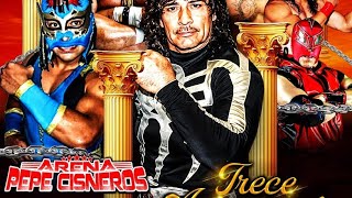 Pepe Cisneros Jr y Tony Cisneros Jr vs Caballero Templario y Zombie Jr ARENA PEPE CISNEROS 